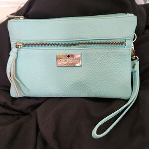 Kate Spade Mint Green Wristlet